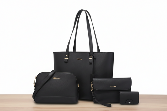 Juego de 4 bolsas modernas de cuero (COMPRA 1 Y LLEVATE 1 GRATIS)