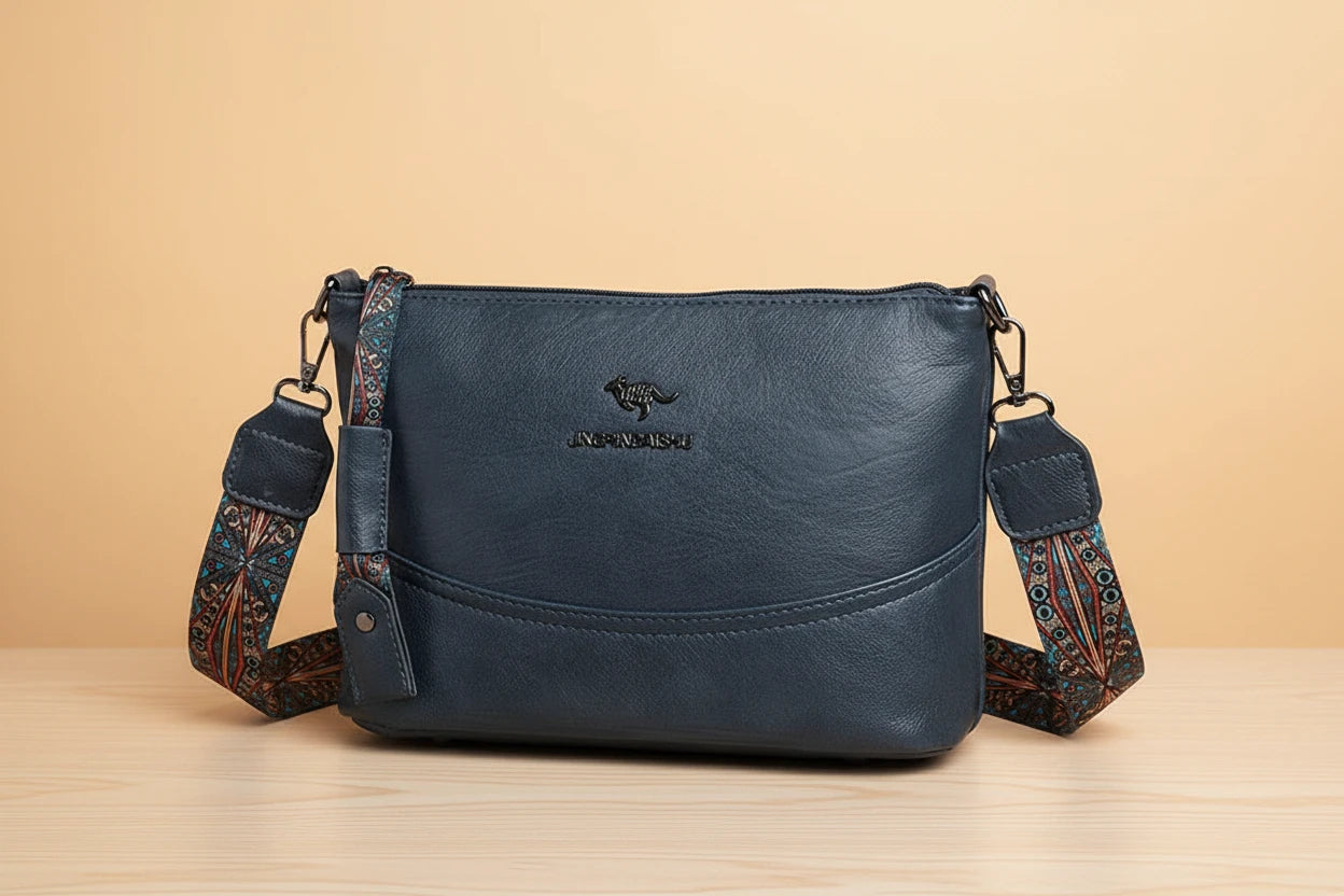 Bolsa de hombro de cuero moderno exclusiva (COMPRA 1 Y LLEVATE 1 GRATIS)